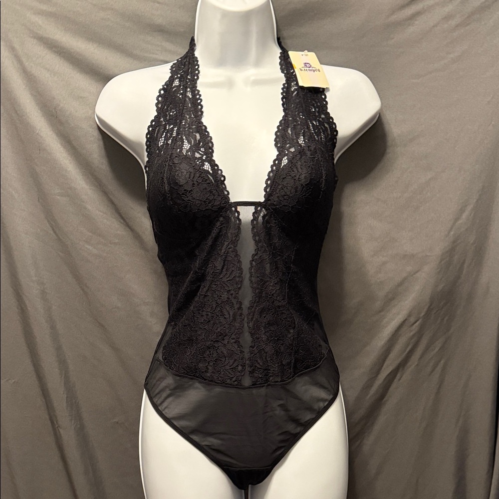 Black Lace Detail lingerie